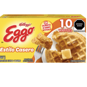Eggo Estilo Casero Waffles – 349g (12.3 oz) | 10 Waffles